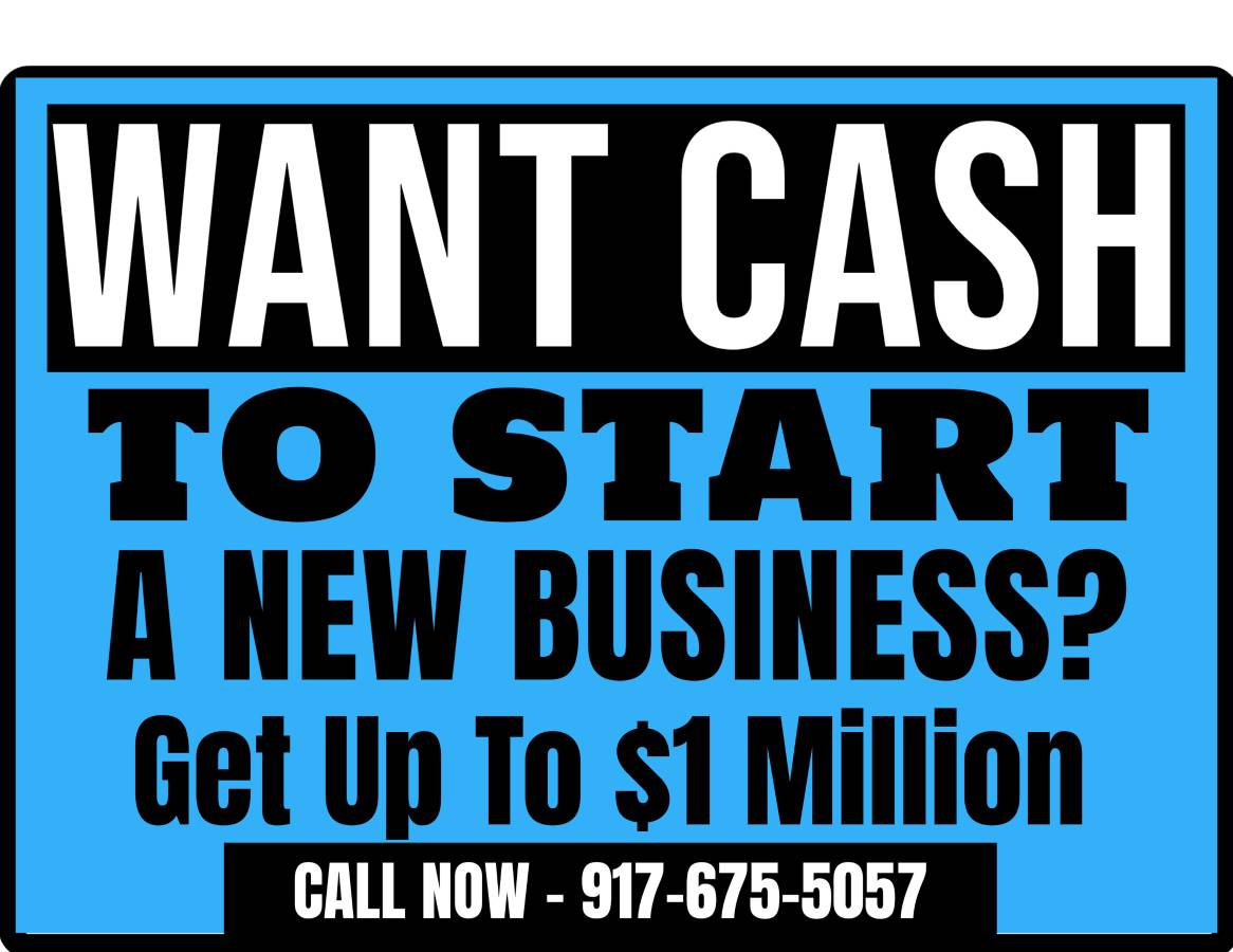 💰💰 ¿QUIERE EFECTIVO PARA INICIAR UN NUEVO NEGOCIO? 💰💰 OBTENGA HASTA $1 MILLÓN AHORA (SIN PAGO INICIAL)