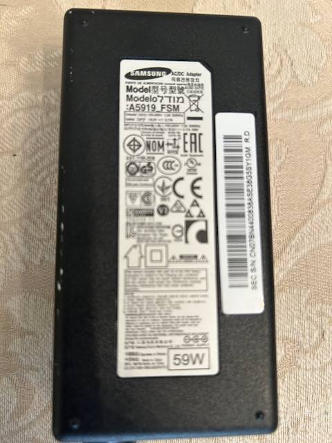 Cable de alimentación original de fábrica para TV Samsung A5919