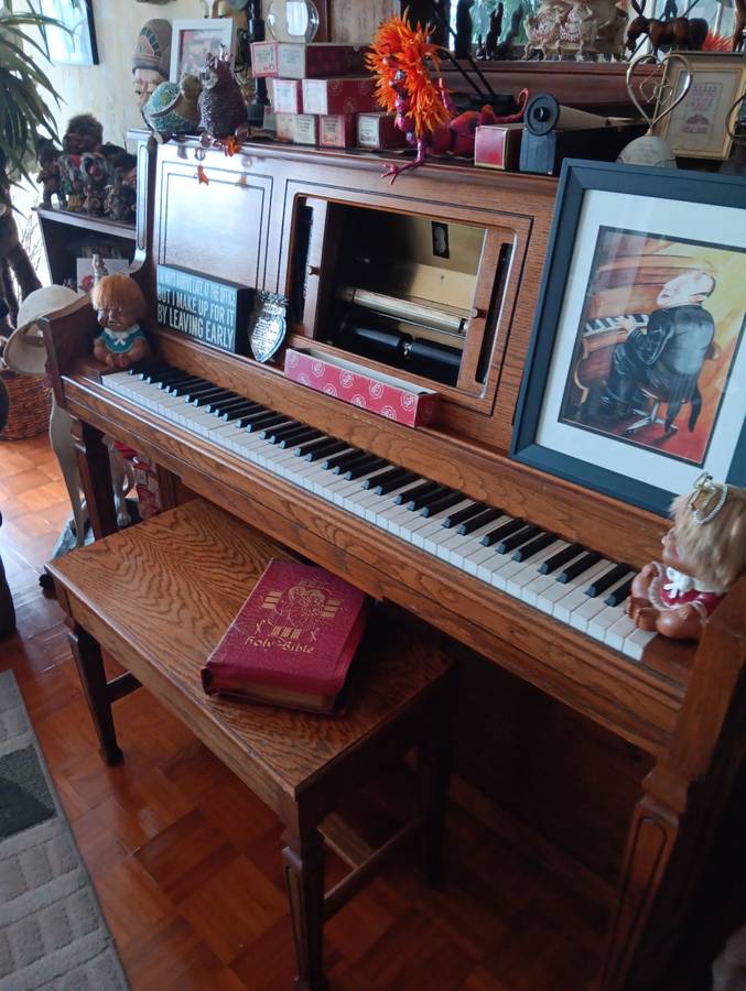 Piano de pianola Aeolian