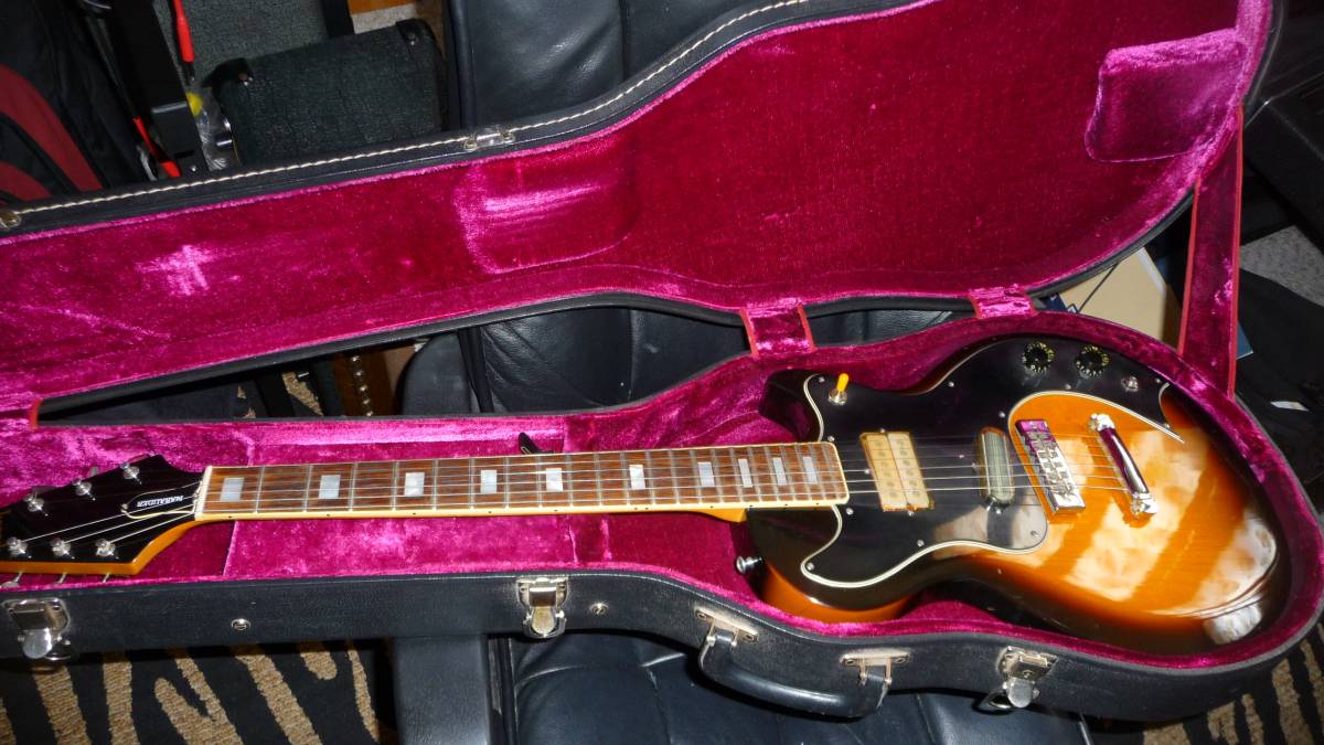 Gibson Marauder DELUXE extremadamente rara en Tobacco Burst, solo 84 fabricadas