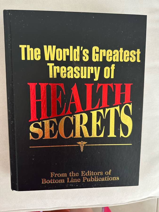 Nuevo gran libro de tapa dura sobre secretos de salud -