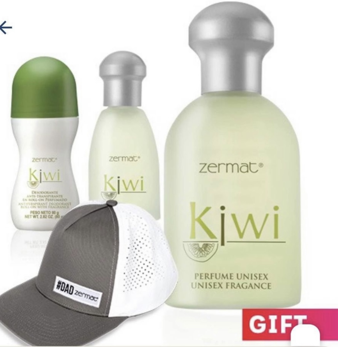 Set de perfume Kiwi