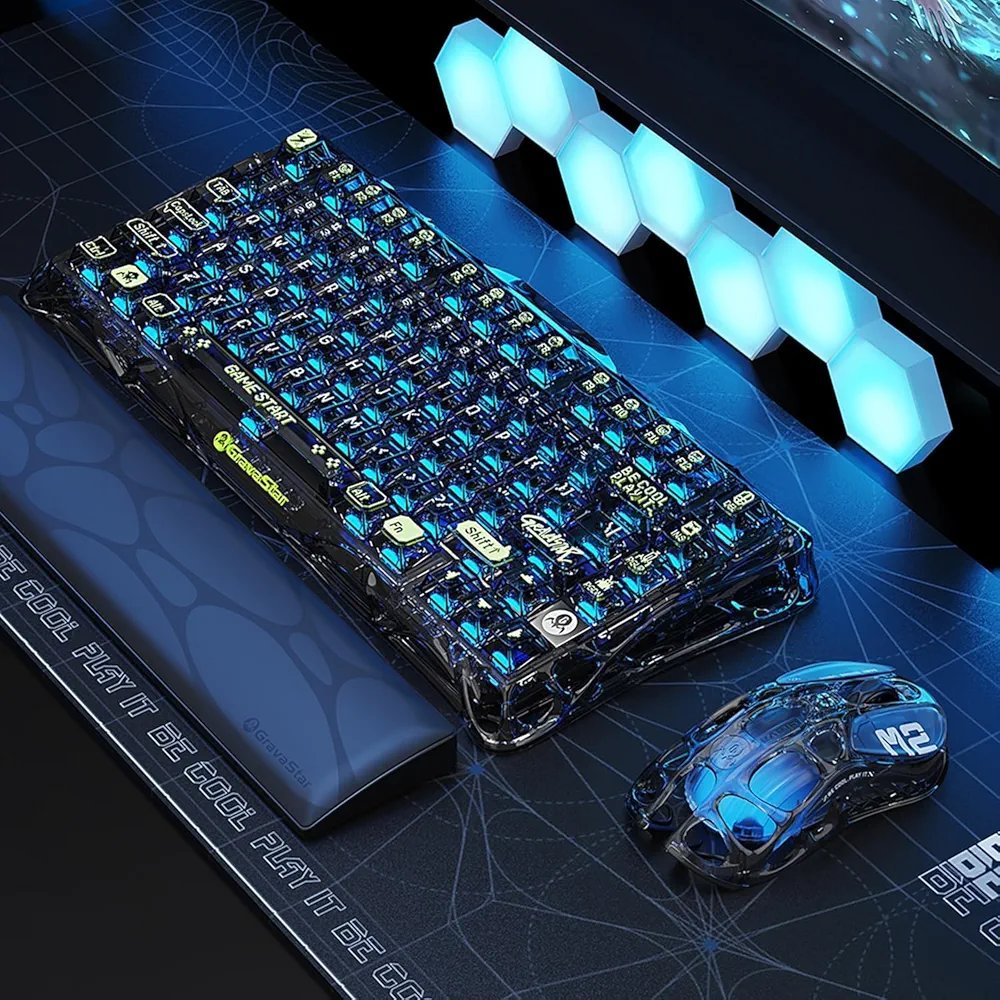 Combo de teclado y ratón Gravastar Mercury K1 Lite + M2 PRO