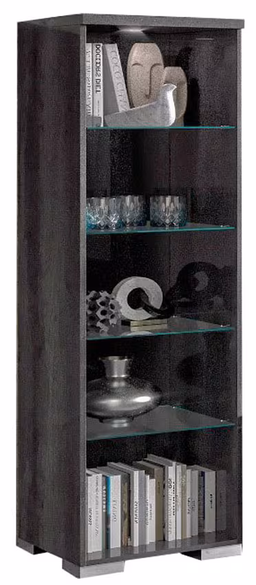 Columna lateral Panama en gris brillante