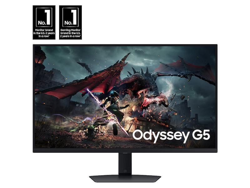 MONITOR GAMING SAMSUNG ODYSSEY G5 27″ 2K QHD 180Hz 1ms FAST IPS