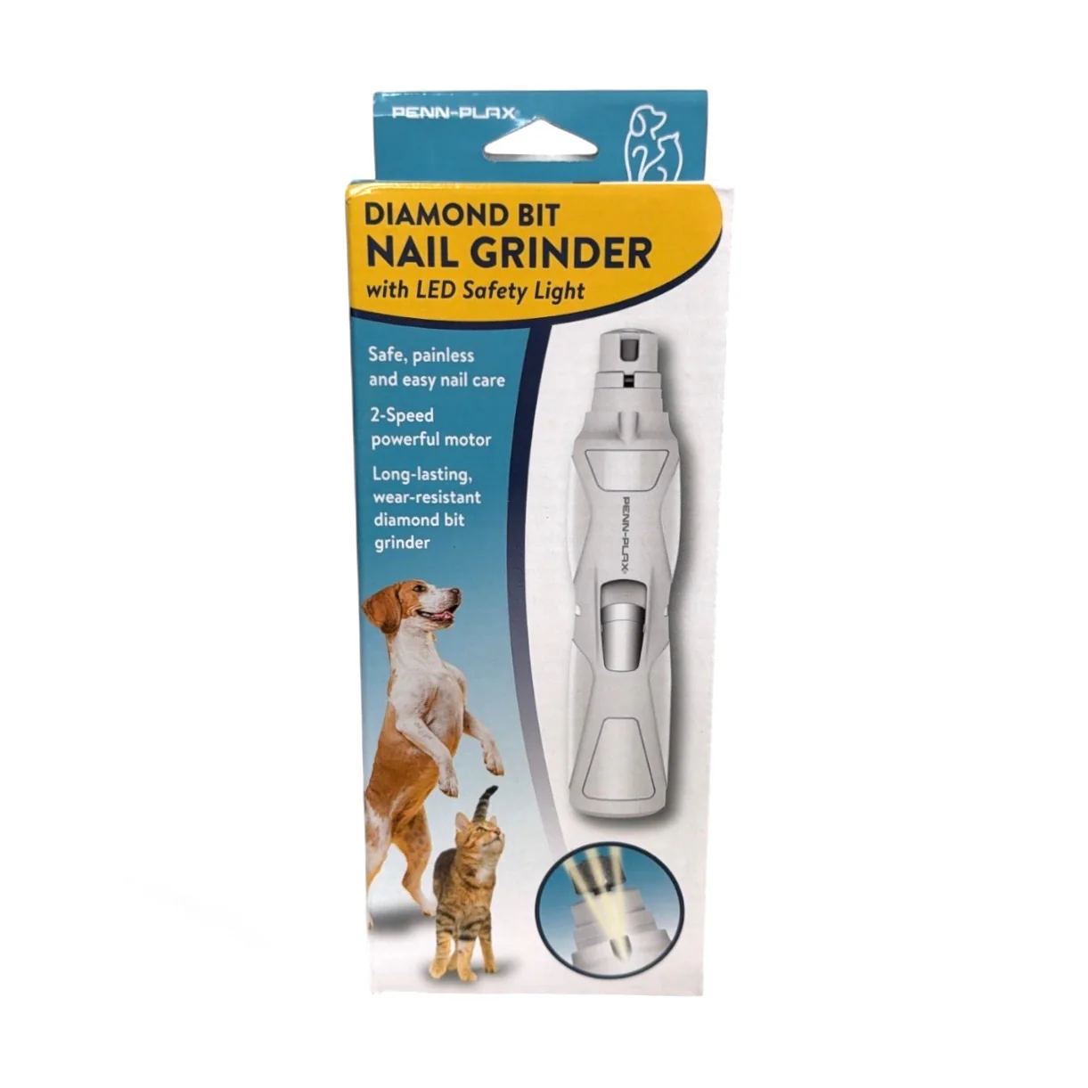 Amoladora de uñas con broca de diamante Penn-Plax