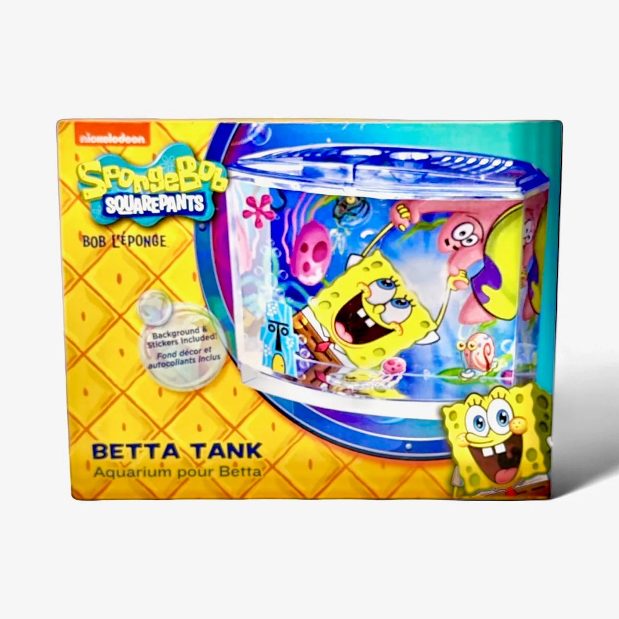 Kit de acuario para betta de Bob Esponja