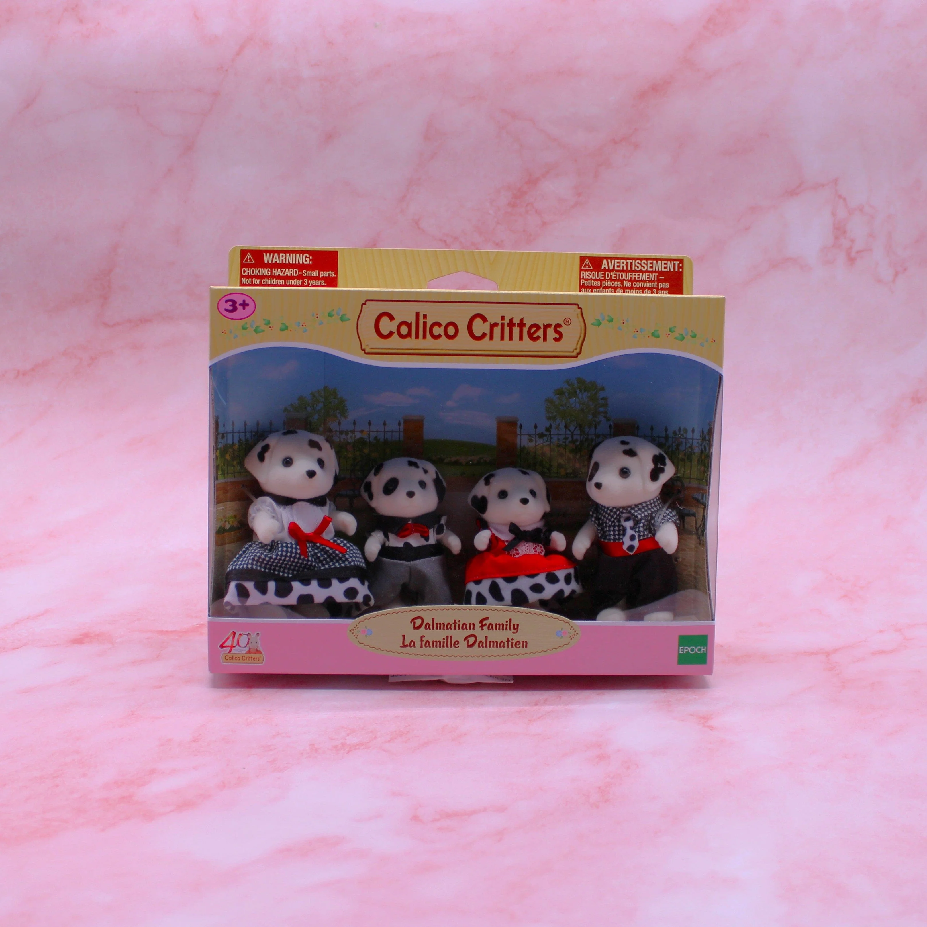 Set de juego Familia de Dálmatas de Calico Critters