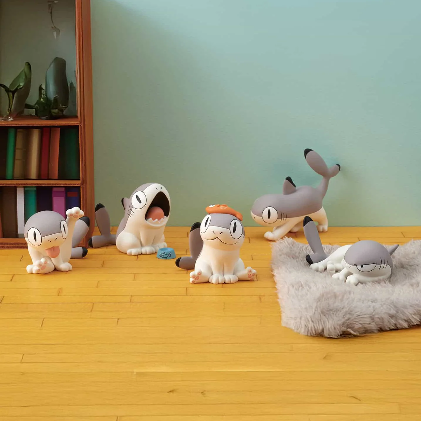 Caja sorpresa de minifigura de Sharkitty