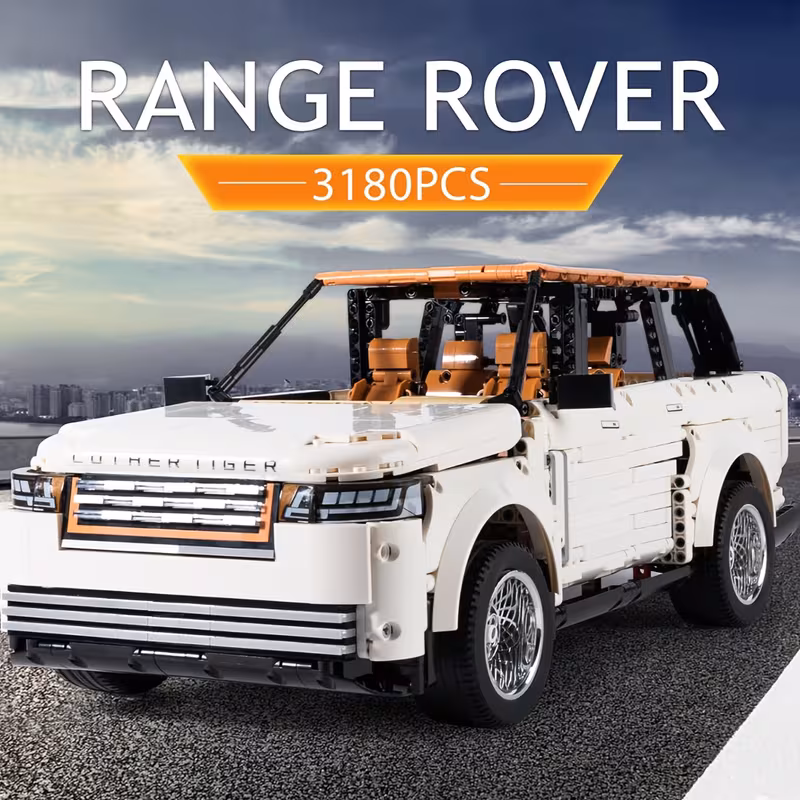 Nuevo Range Rover, Tipo Lego de 3,180 Piezas y Escala 1/8. Para los Fanáticos a los coches.