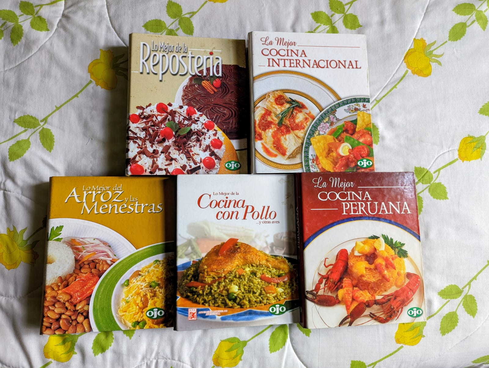 La Mejor Colección de Cocina Peruana e Internacional, Tipo Ficheros, 5 Tomos.