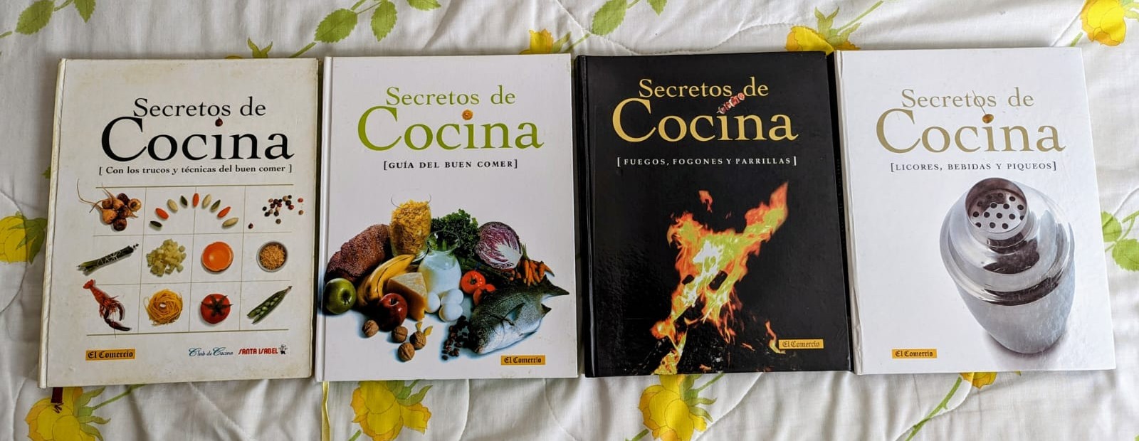 Colección Secretos de Cocina, 4 Tomos