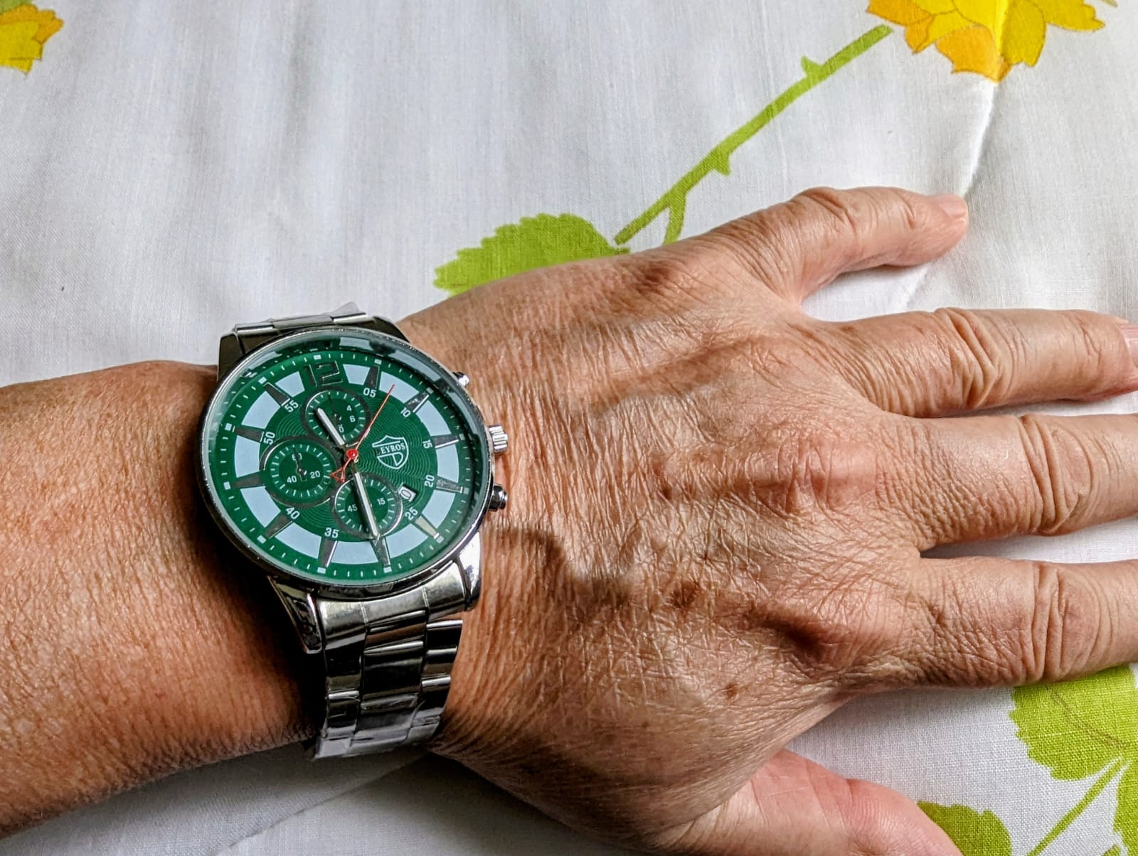 Reloj de Cuarzo para Hombre: de estilo casual y Elegante, de negocios y con Fecha, marca Deyros.