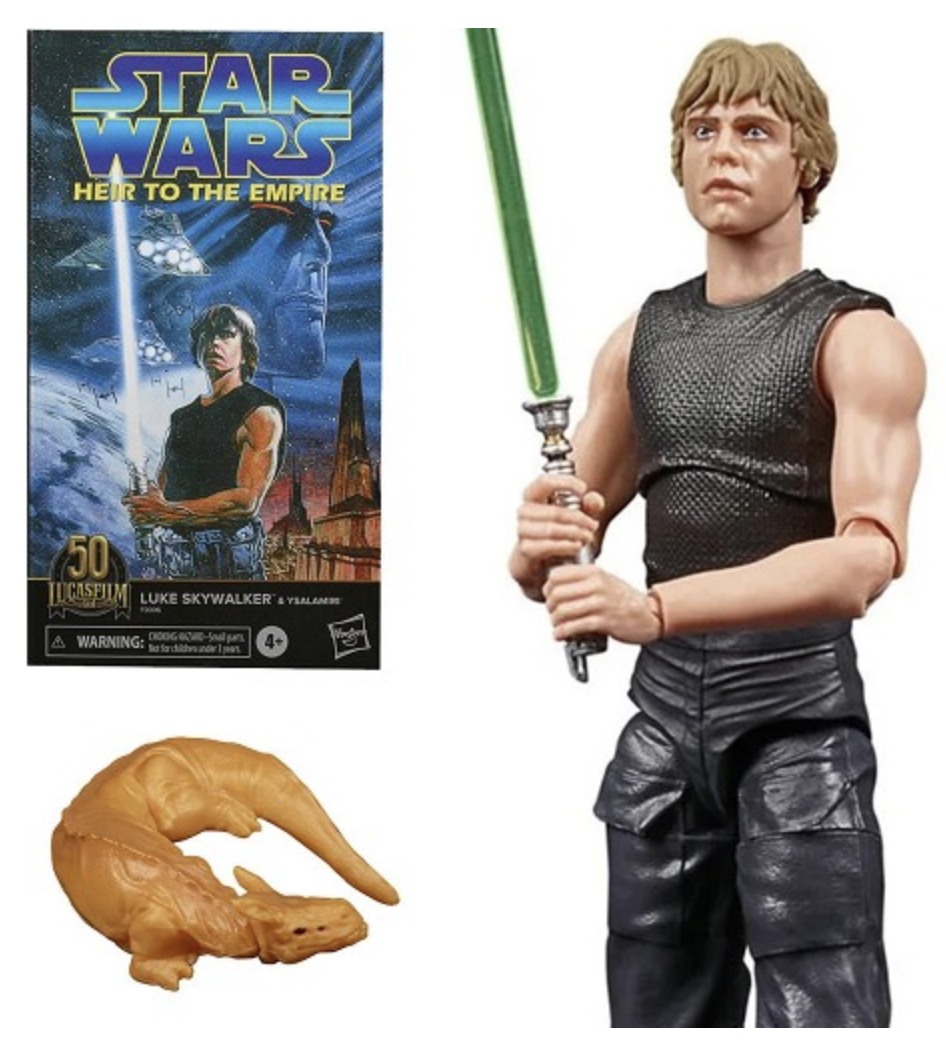 Figuras de colección de Luke Skywalker & Ysalamiri