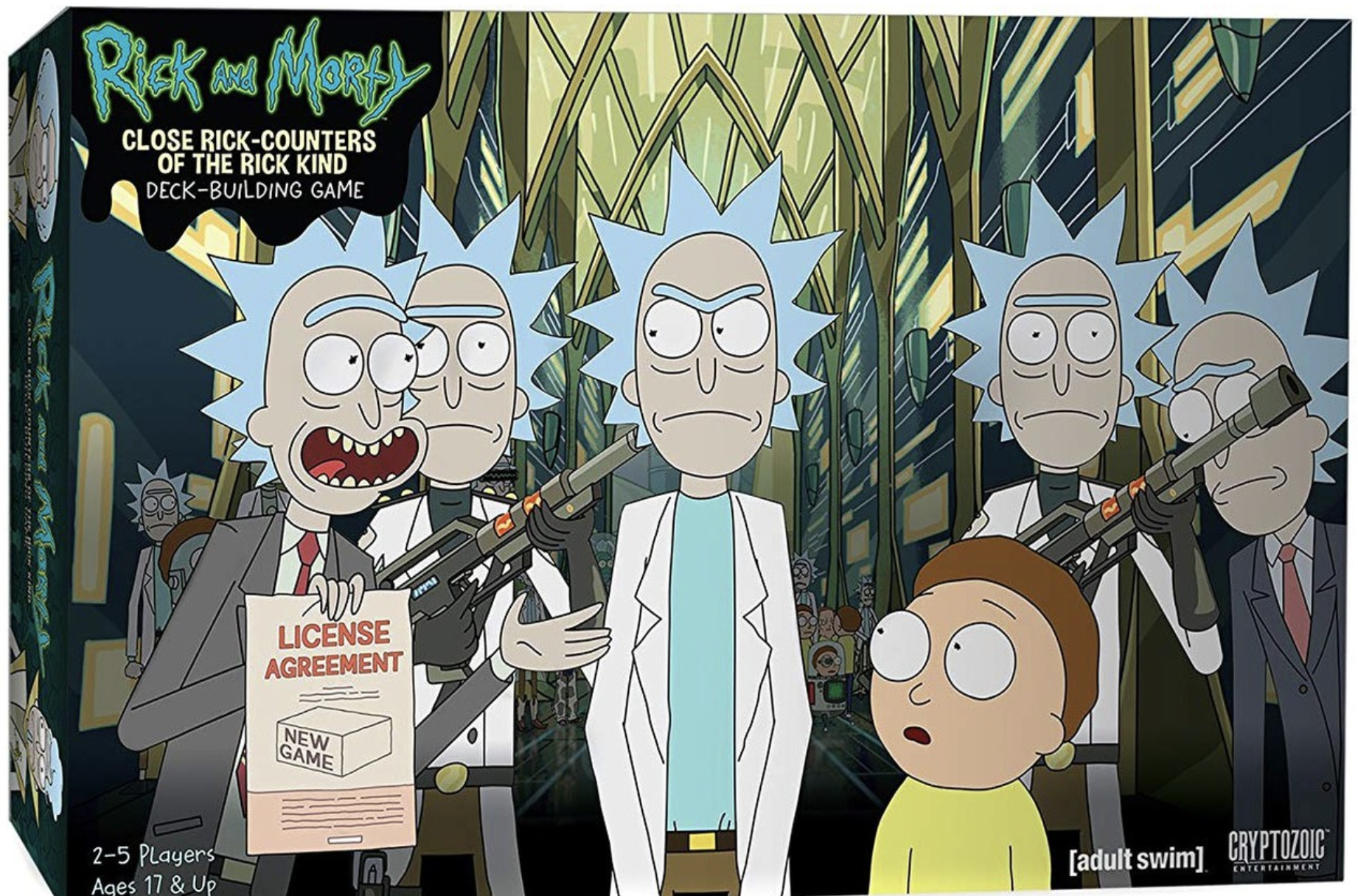 Juego de Construcción de Mazos de Rick and Morty