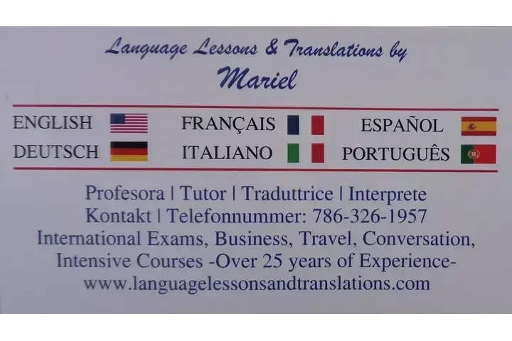 Clases de Inglés, Francés. Italiano