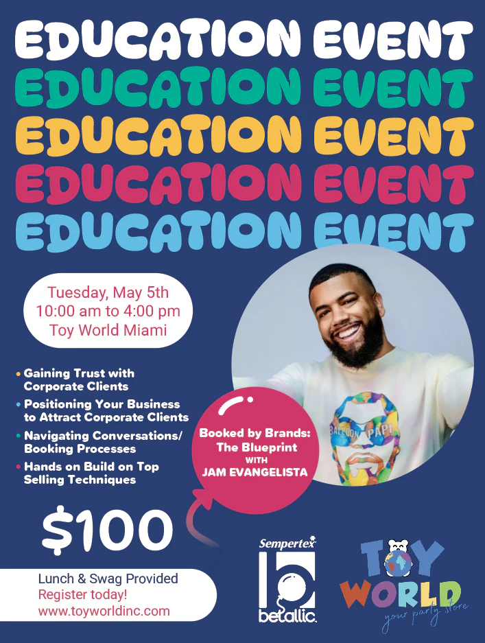 Evento educativo de Betallic con Jam Evangelista - Miami, Florida