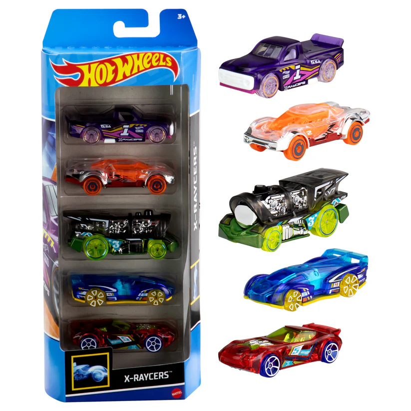 Surtido de paquetes de 5 autos HOT WHEELS®