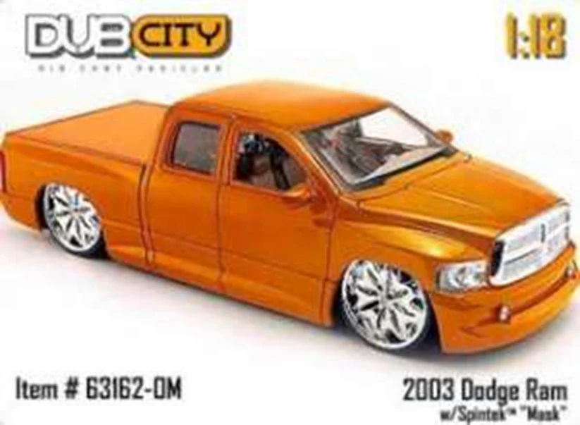 Dodge Ram 03 1:18 Naranja