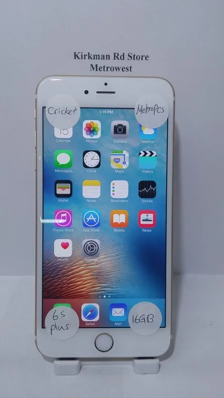 iPhone 6S Plus GSM desbloqueado, blanco/dorado, 16 GB