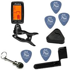 Afinador de clip para guitarra y bajo