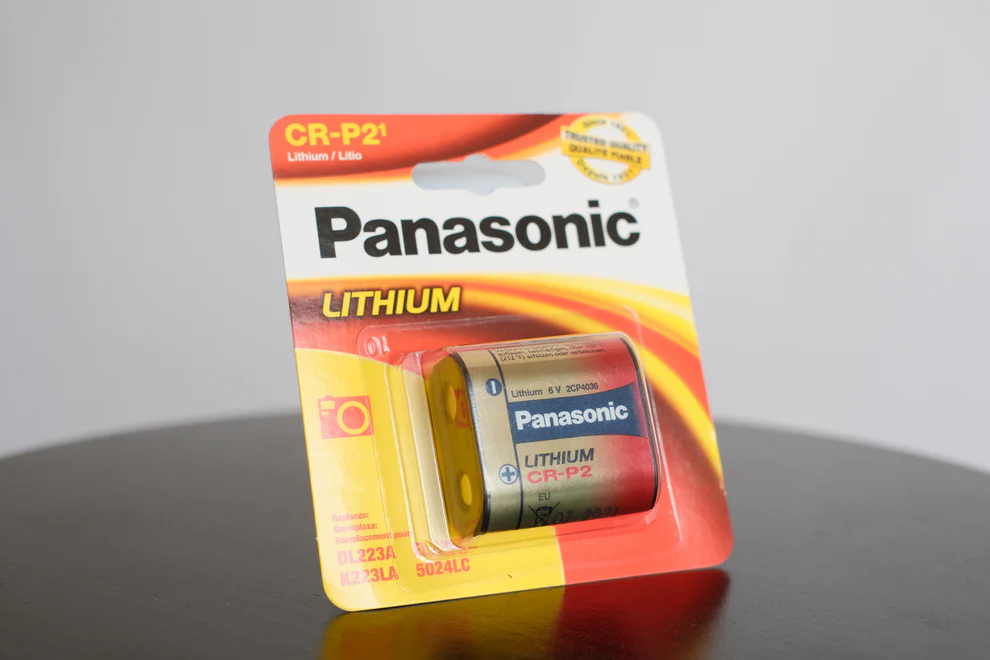 Pila de litio CR-P2 para fotografía (6 V)