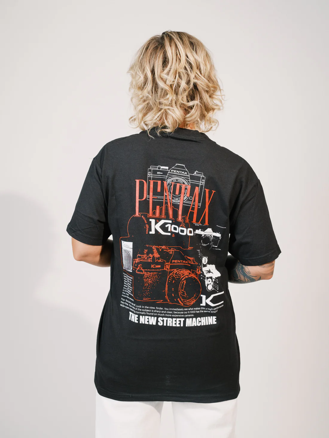 Pentax K1000 Black - Camiseta