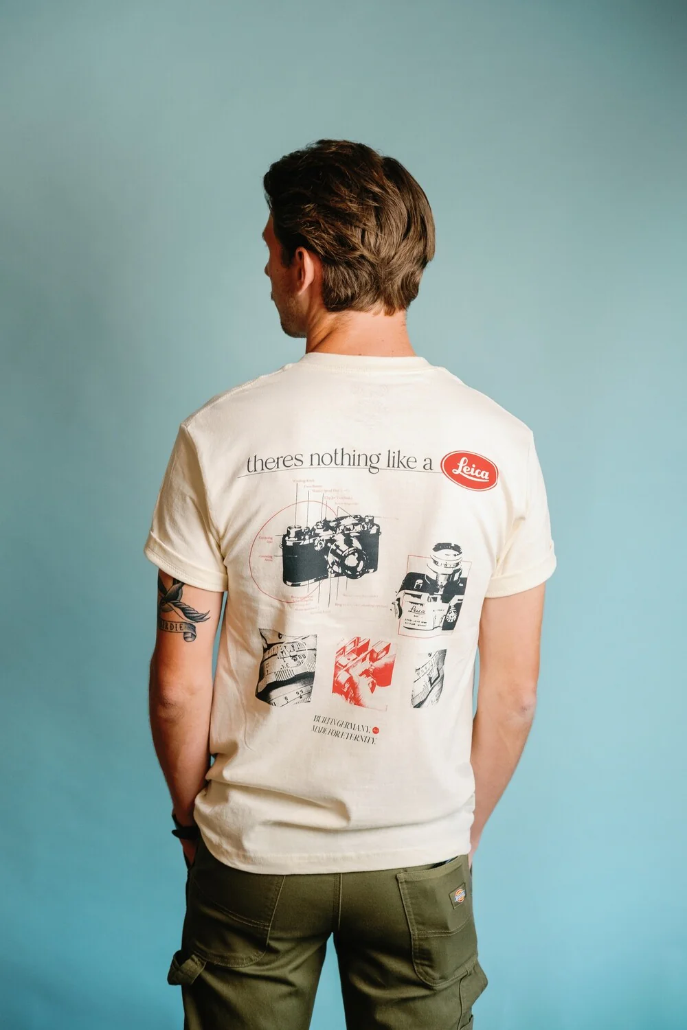 Camiseta «Film Camera» - Leica Minilux - Marfil