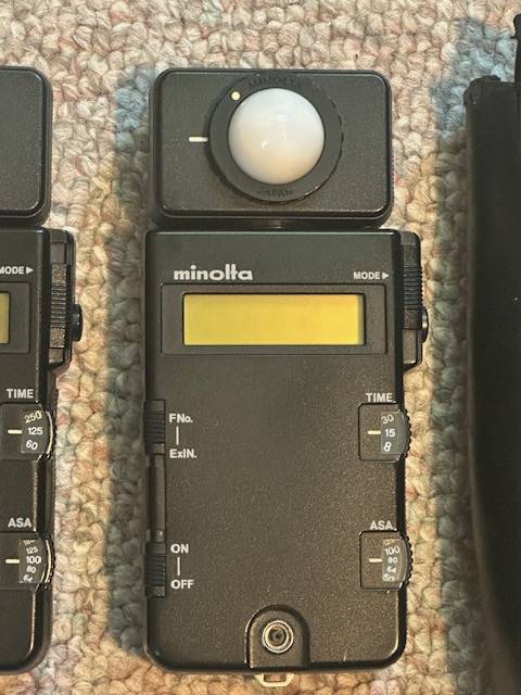 Medidores de flash Minolta III
