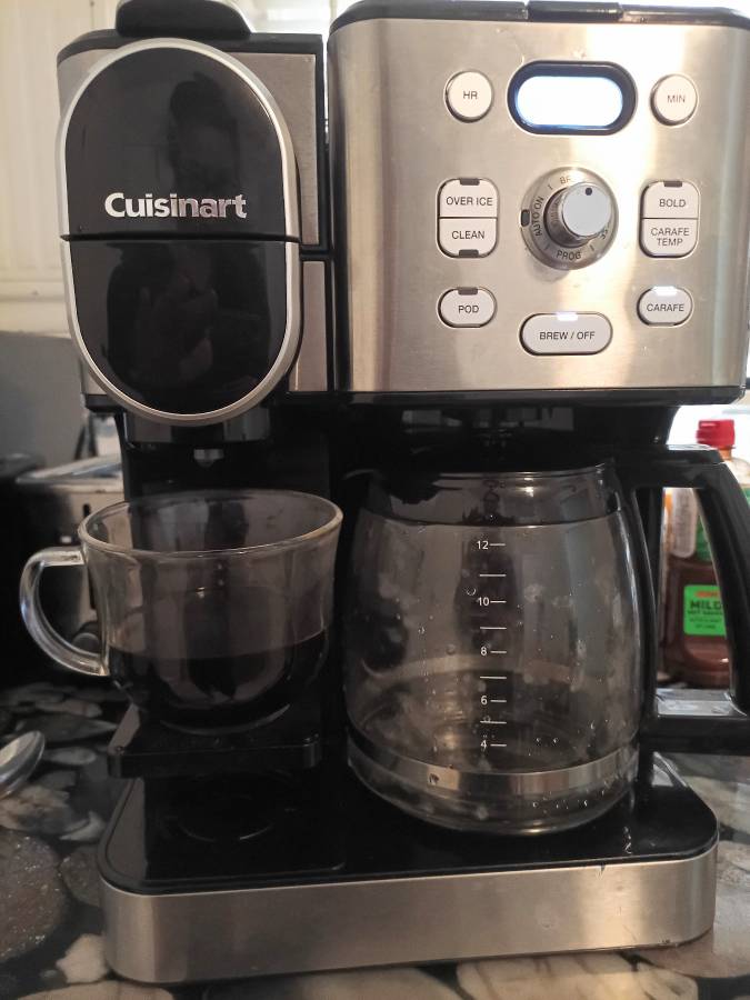 Cafetera Cuisinart de una sola taza