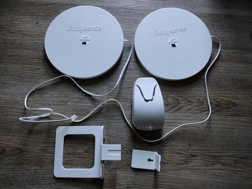 Monitor de movimiento para bebés Babysense 7™ con 2 sensores para debajo del colchón